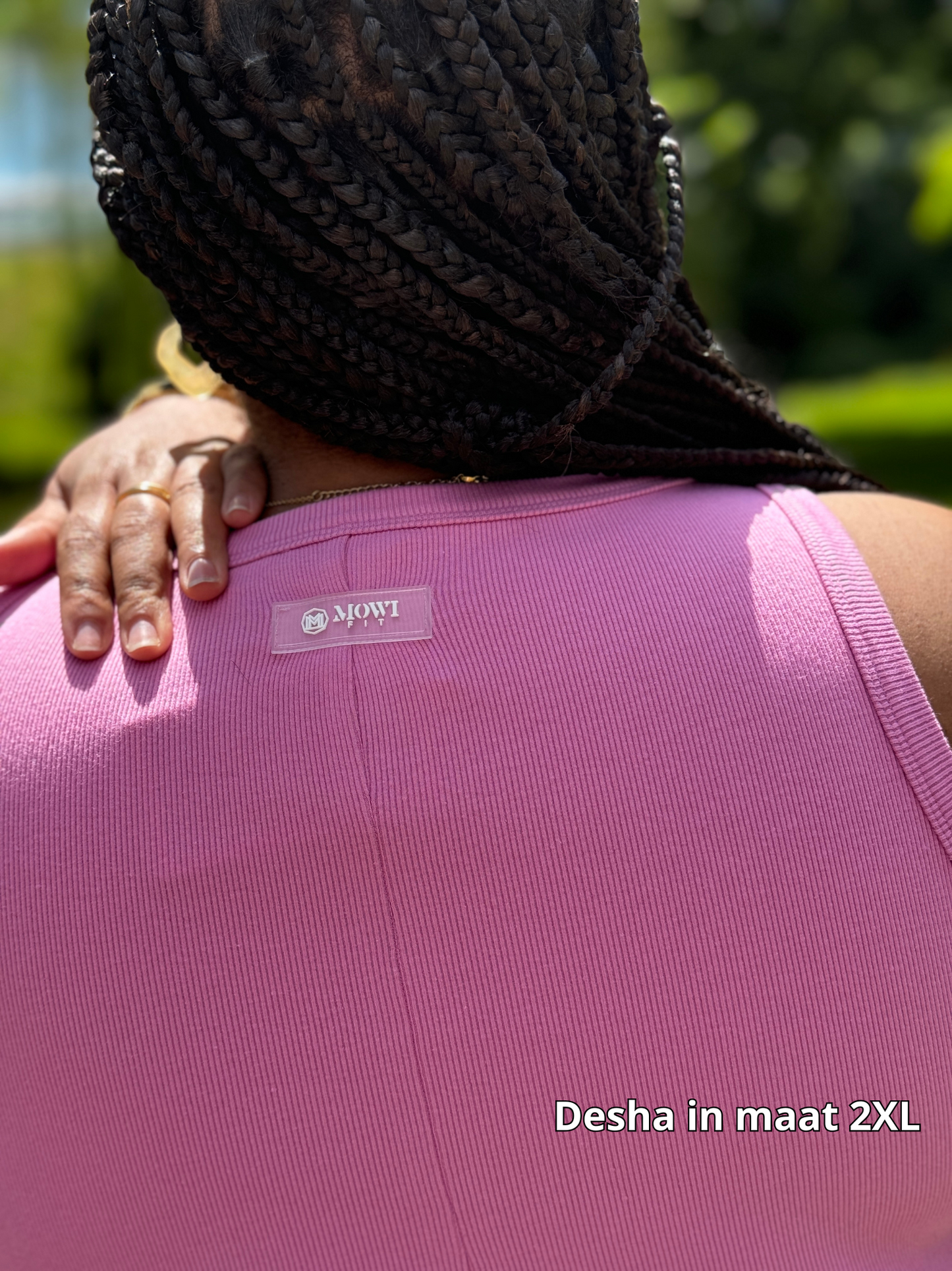Zomer jurk met veel stretch en comfortabel
