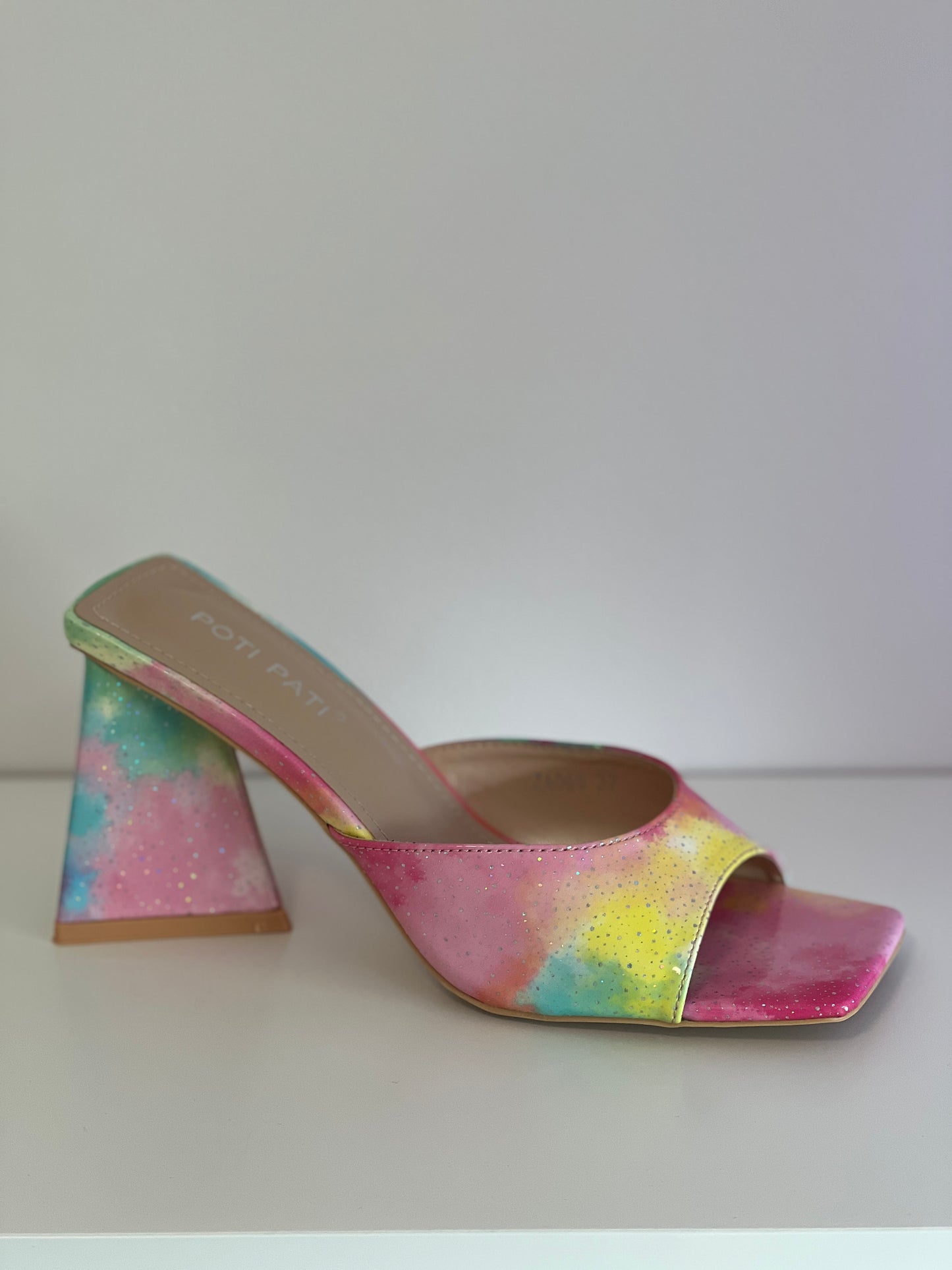 TYE DYE MULTICOLOR MULES