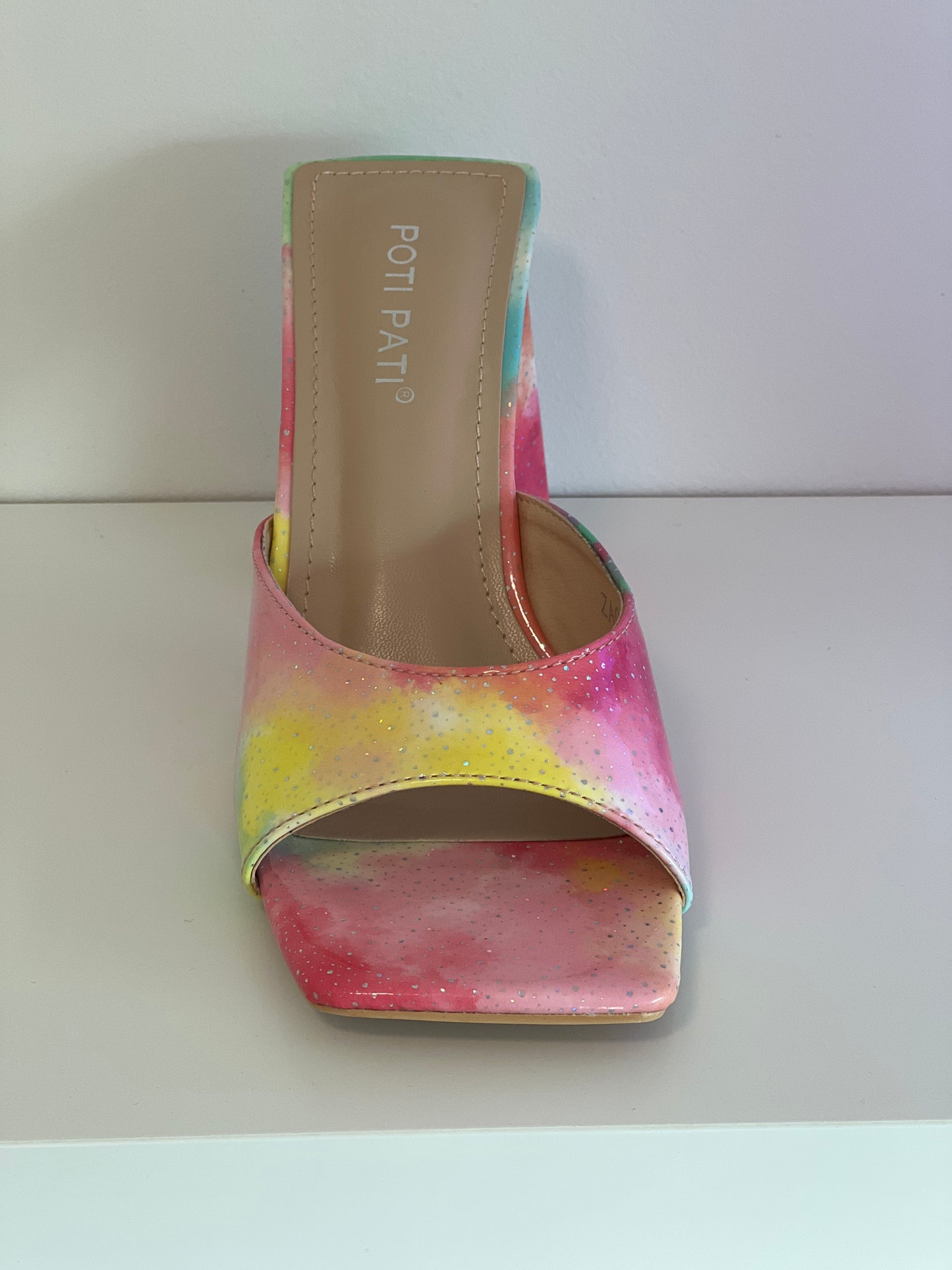 TYE DYE MULTICOLOR MULES