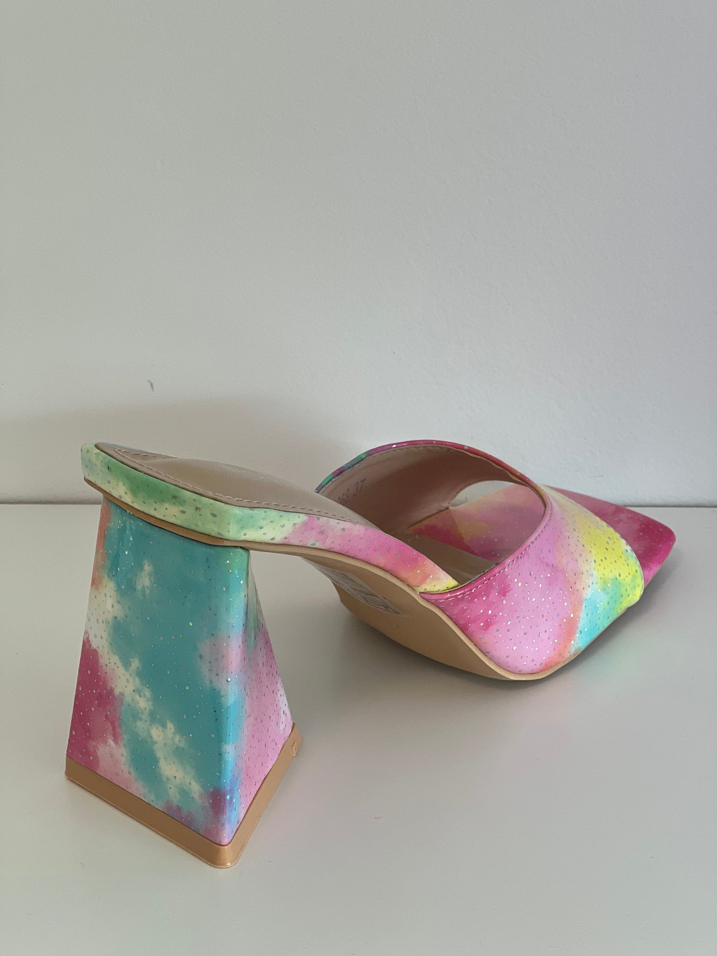 TYE DYE MULTICOLOR MULES